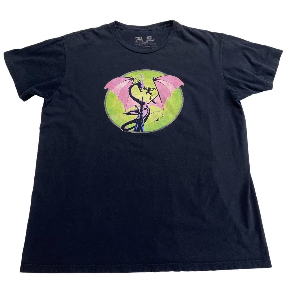 Minecraft Ender Dragon Mojang Jinx Black Tee Shirt T-Shirt Sz XL